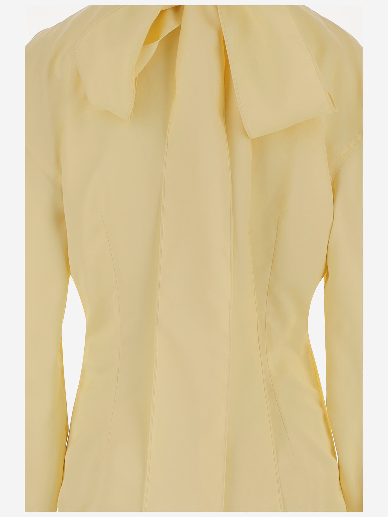 CAMICIA IN VISCOSA CON FIOCCO POSTERIORE 850982 ZATWW7281 GUCCI 