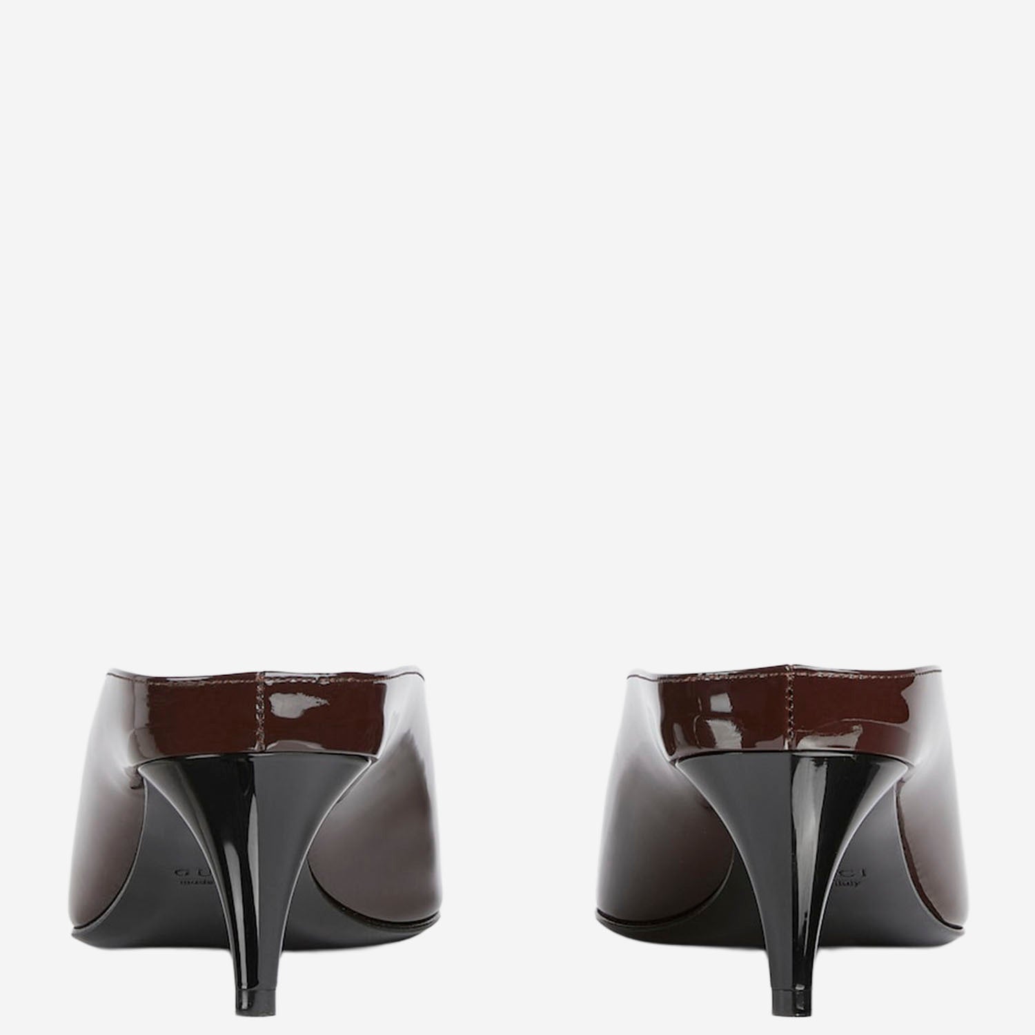 SABOT GUCCI 97 IN PELLE LUCIDA 851087 BNC002270 GUCCI 