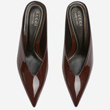 SABOT GUCCI 97 IN PELLE LUCIDA 851087 BNC002270 GUCCI 