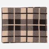 SCIARPA CON MOTIVO A QUADRI IN LANA E CASHMERE A25319AL BRCDUN GUEST IN RESIDENCE 