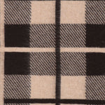 SCIARPA CON MOTIVO A QUADRI IN LANA E CASHMERE A25319AL BRCDUN GUEST IN RESIDENCE 