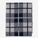 SCIARPA CON MOTIVO A QUADRI IN LANA E CASHMERE A25319AL MIDHGR GUEST IN RESIDENCE 