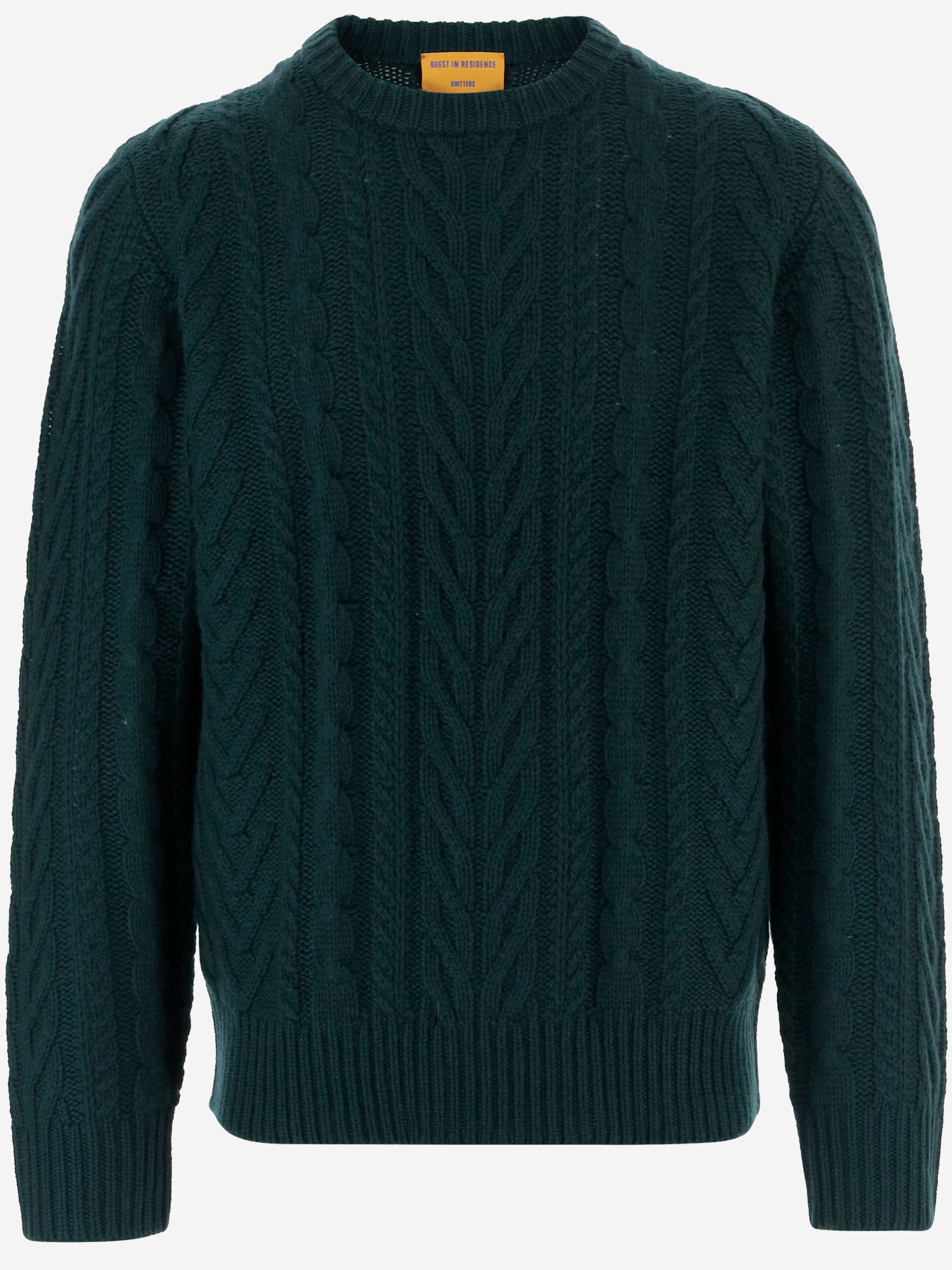 MAGLIONE IN CASHMERE con trecce M32819CH HOL GUEST IN RESIDENCE 