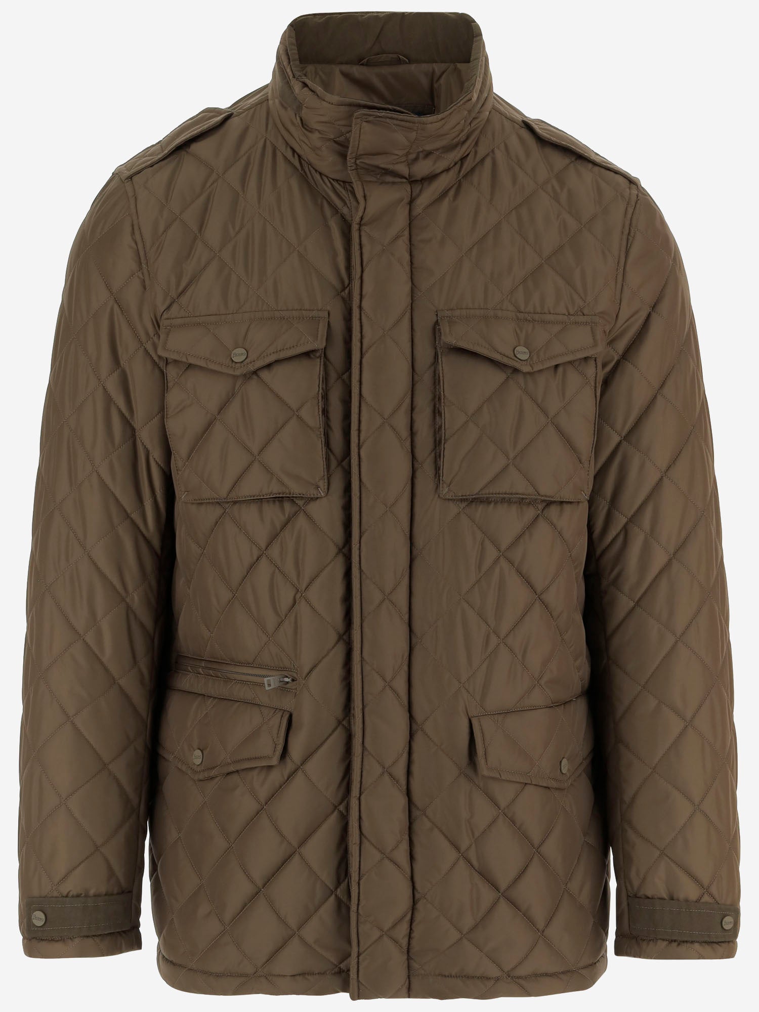 GIACCA TRAPUNTATA CON COLLO ALTO FI000125U 12004Z7740 HERNO 