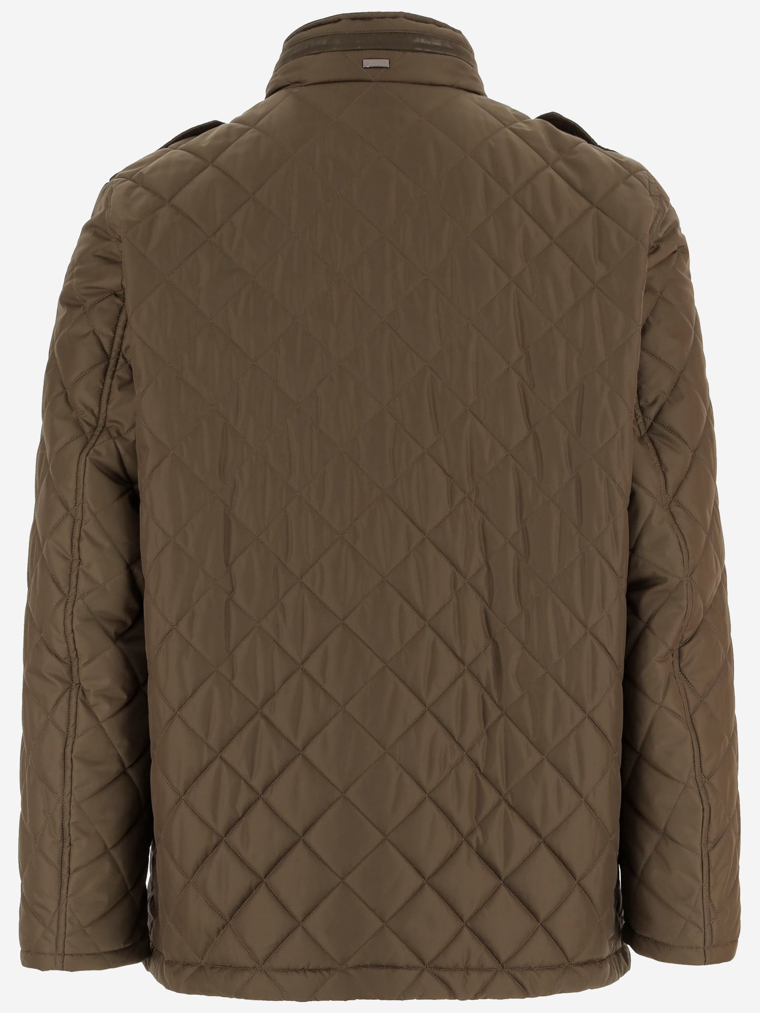 GIACCA TRAPUNTATA CON COLLO ALTO FI000125U 12004Z7740 HERNO 