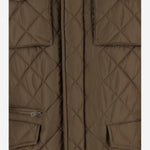 GIACCA TRAPUNTATA CON COLLO ALTO FI000125U 12004Z7740 HERNO 