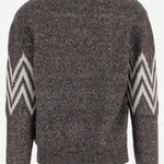 MAGLIONE IN MISTO ALPACA MG000188U 702959487 HERNO 