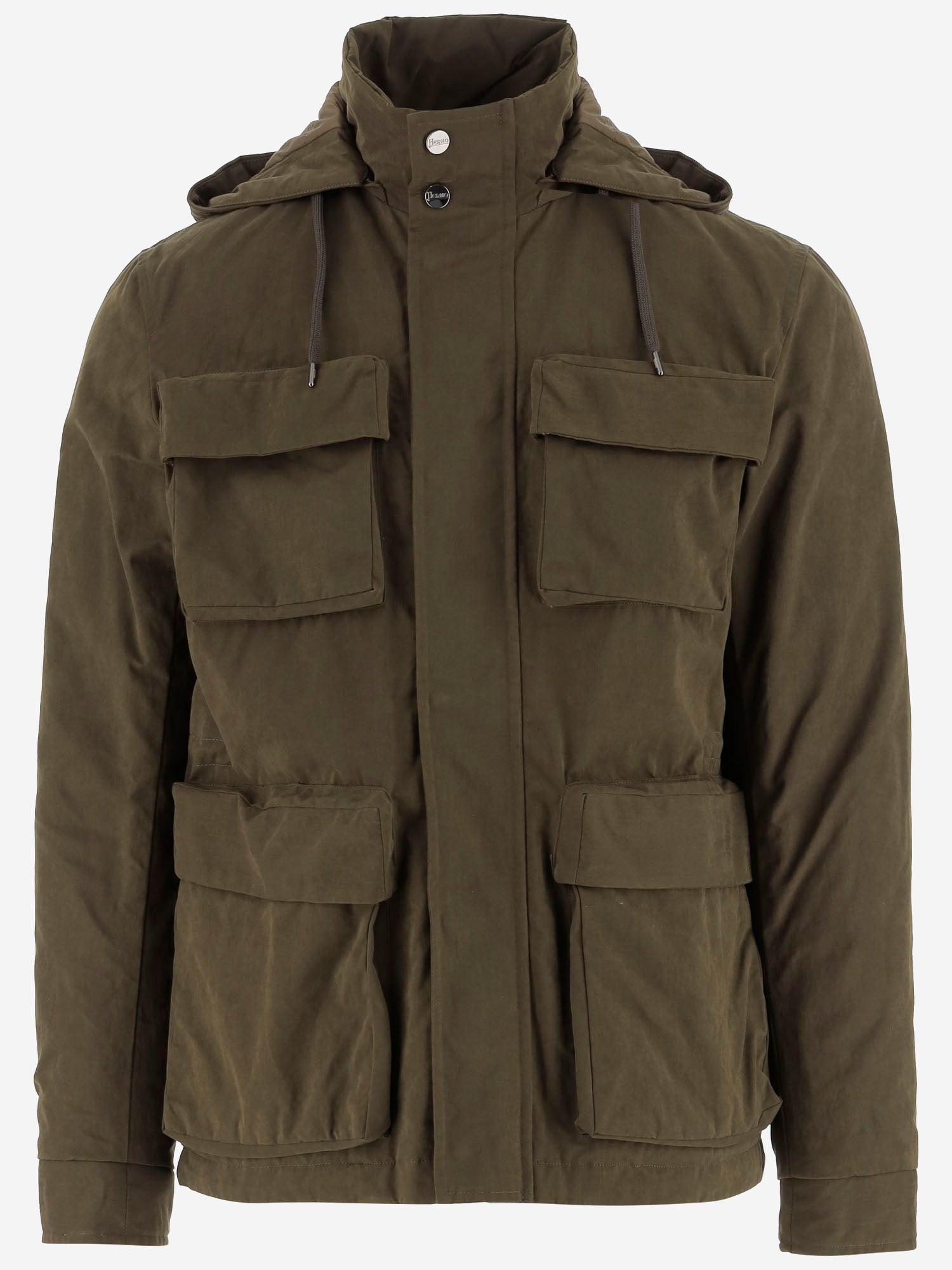 GIUBBOTTO IN MISTO COTONE PI001250U 13800Z7740 HERNO 
