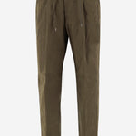 PANTALONI IN MISTO COTONE PT000131U 13800Z7740 HERNO 