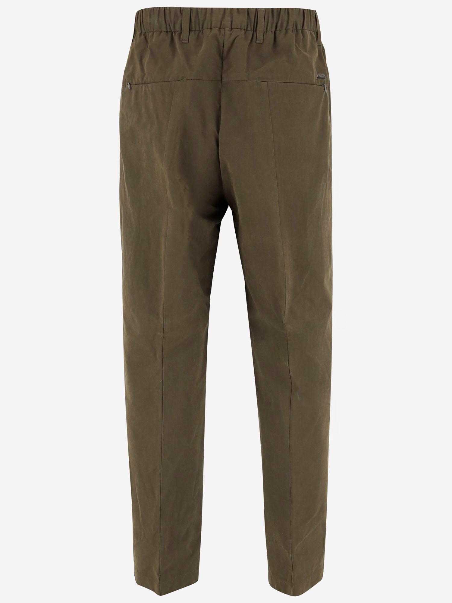 PANTALONI IN MISTO COTONE PT000131U 13800Z7740 HERNO 