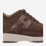 SNEAKERS INTERACTIVE IN PELLE SCAMOSCIATA HXW00N02011UH6 0UU0 HOGAN 