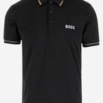 POLO IN TESSUTO STRETCH CON LOGO 50506203 005 HUGO BOSS 