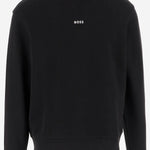 FELPA IN TERRY DI COTONE CON LOGO 50514541 001 HUGO BOSS 