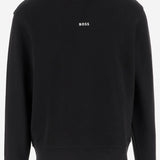 FELPA IN TERRY DI COTONE CON LOGO 50514541 001 HUGO BOSS 