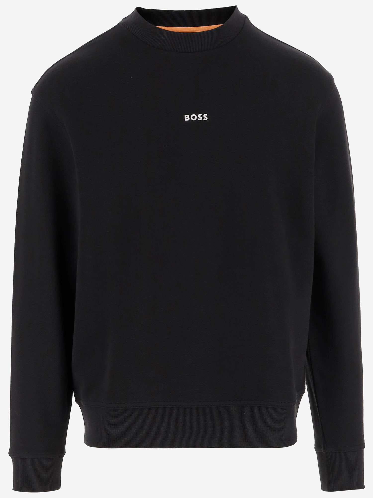FELPA IN TERRY DI COTONE CON LOGO 50514541 001 HUGO BOSS 