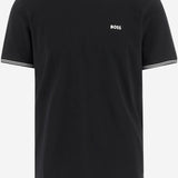 T-SHIRT IN COTONE STRETCH CON LOGO 50521245 001 HUGO BOSS 