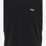 T-SHIRT IN COTONE STRETCH CON LOGO 50521245 001 HUGO BOSS 