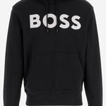 FELPA IN COTONE CON LOGO 50523074 001 HUGO BOSS 