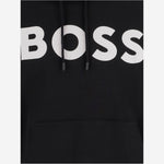 FELPA IN COTONE CON LOGO 50523074 001 HUGO BOSS 