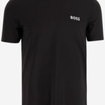 T-SHIRT IN NYLON STRETCH CON LOGO 50543328 001 HUGO BOSS 