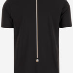 T-SHIRT IN NYLON STRETCH CON LOGO 50543328 001 HUGO BOSS 