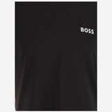T-SHIRT IN NYLON STRETCH CON LOGO 50543328 001 HUGO BOSS 