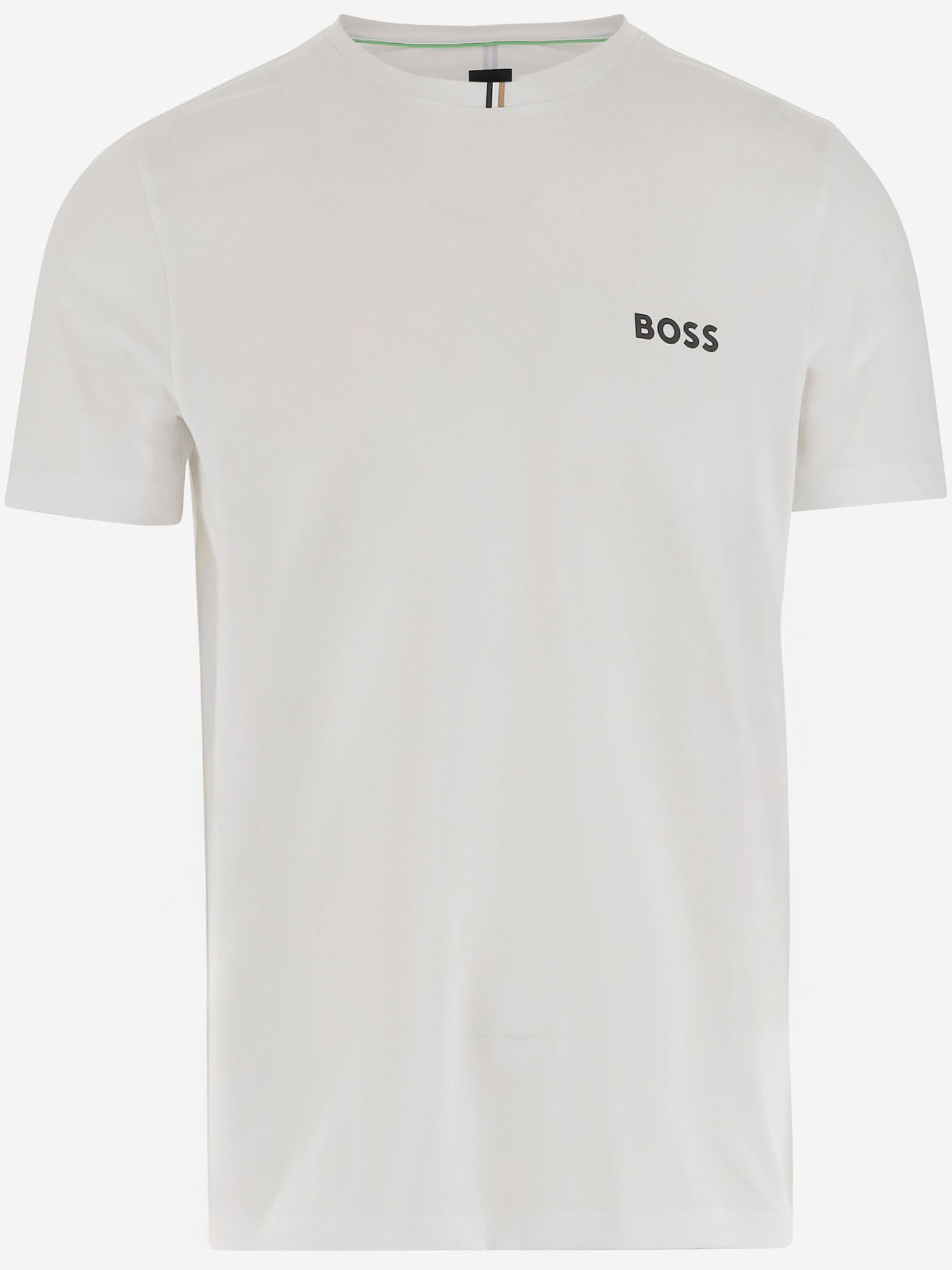 T-SHIRT IN NYLON STRETCH CON LOGO 50543328 100 HUGO BOSS 