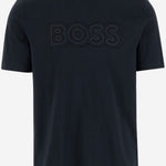 T-SHIRT IN COTONE CON LOGO 50543916 404 HUGO BOSS 