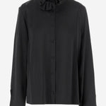 CAMICIA IN VISCOSA CON VOLANT J01DL0163 J65022001 JIL SANDER 
