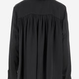 CAMICIA IN VISCOSA CON VOLANT J01DL0163 J65022001 JIL SANDER 