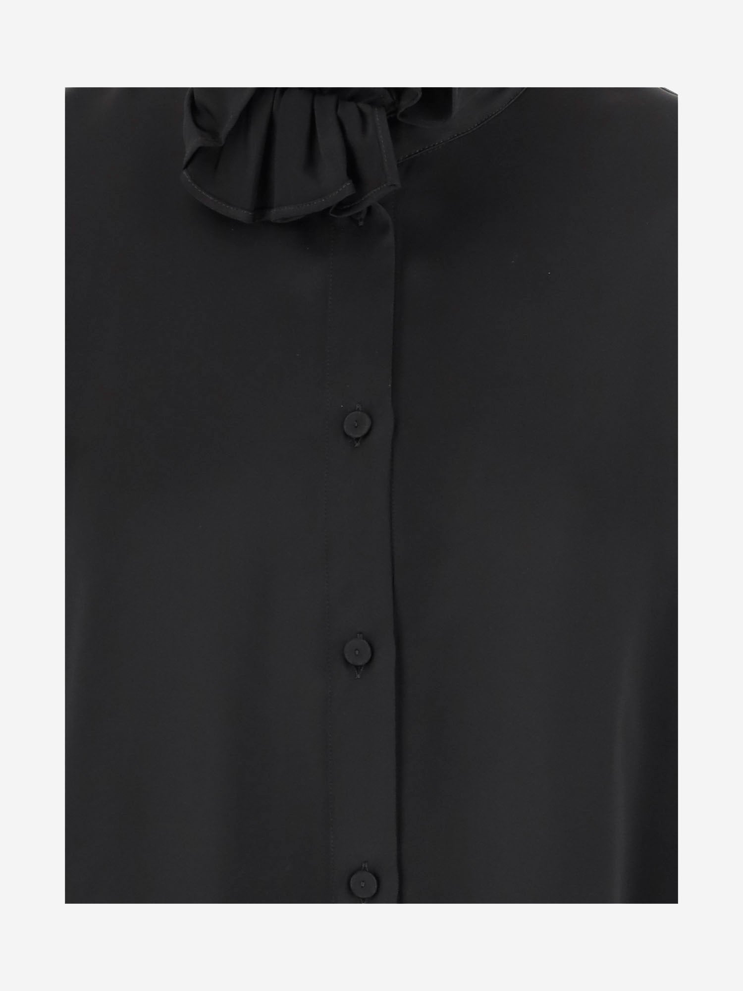 CAMICIA IN VISCOSA CON VOLANT J01DL0163 J65022001 JIL SANDER 
