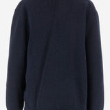MAGLIONE ASIMMETRICO IN MISTO LANA J02GP0222 J14798402 JIL SANDER 