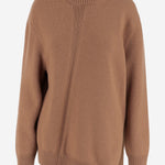 MAGLIONE ASIMMETRICO IN MISTO LANA J02GP0235 J14798226 JIL SANDER 