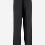 PANTALONI SARTORIALI IN GABARDINE DI LANA J02KA0347 J40002001 JIL SANDER 