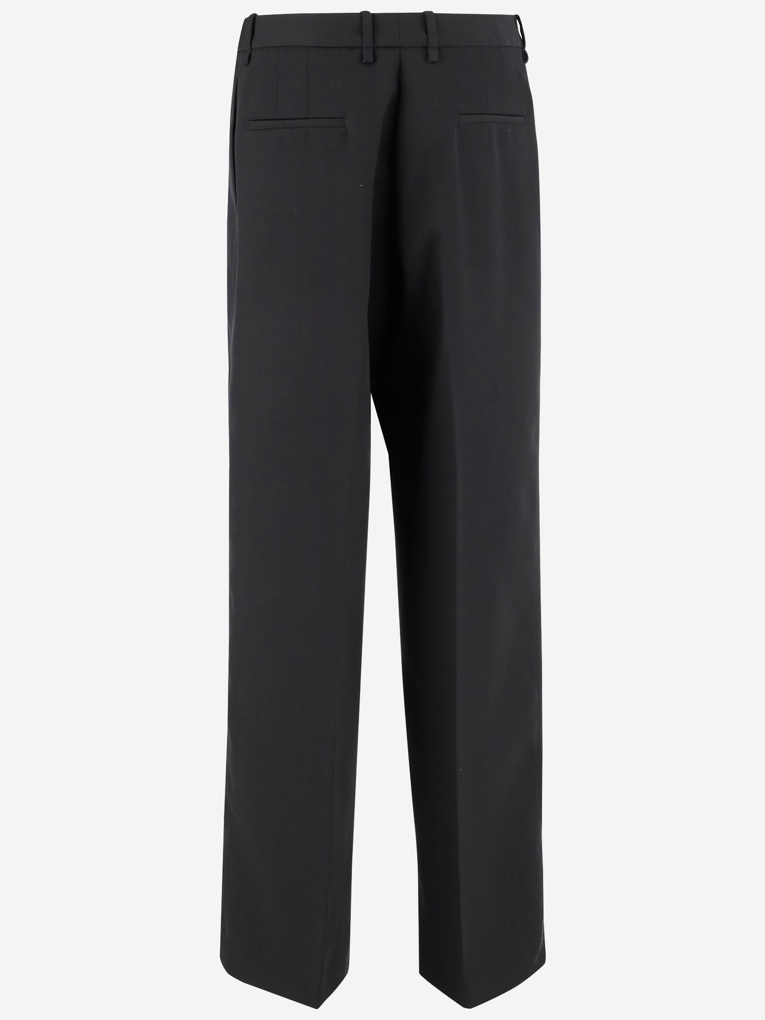 PANTALONI SARTORIALI IN GABARDINE DI LANA J02KA0347 J40002001 JIL SANDER 