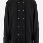 CAMICIA DOPPIOPETTO IN LANA J03DL0211 J40291001 JIL SANDER 