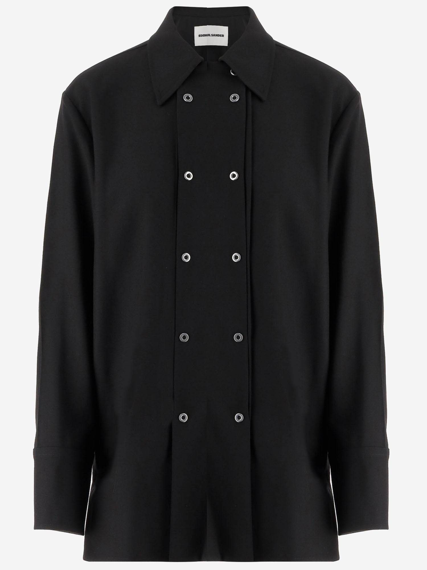 CAMICIA DOPPIOPETTO IN LANA J03DL0211 J40291001 JIL SANDER 