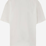 T-SHIRT IN JERSEY DI  COTONE CON LOGO J03GC0137 J45148102 JIL SANDER 