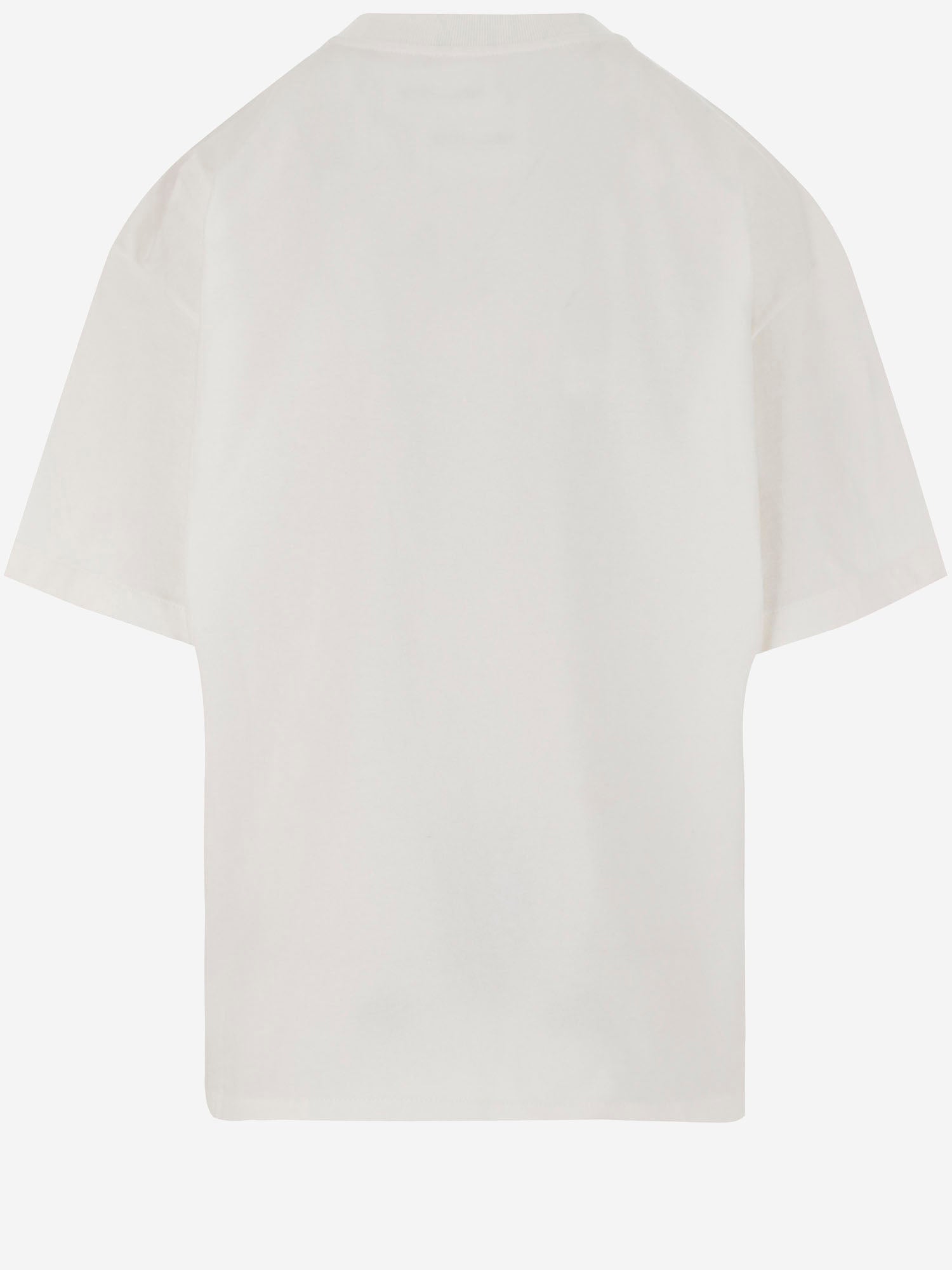 T-SHIRT IN JERSEY DI  COTONE CON LOGO J03GC0137 J45148102 JIL SANDER 