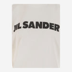T-SHIRT IN JERSEY DI  COTONE CON LOGO J03GC0137 J45148102 JIL SANDER 