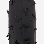 Gonna in satin con fiocchi ricamati J03MA0270 J75001001 JIL SANDER 