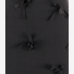 Gonna in satin con fiocchi ricamati J03MA0270 J75001001 JIL SANDER 