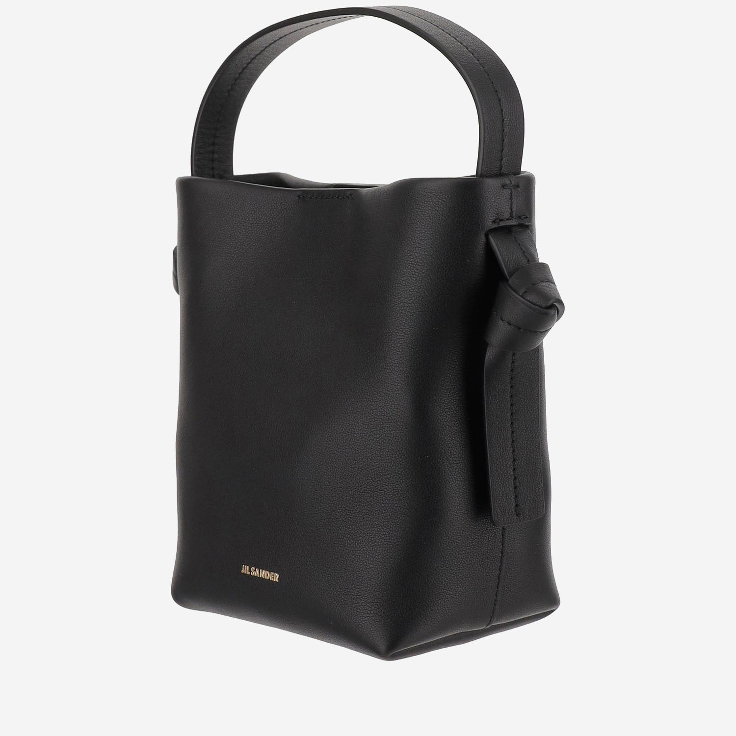 BORSA MINI KNOT HOBO IN PELLE J07ZI0001 P6581001 JIL SANDER 