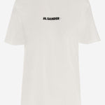 T-SHIRT IN COTONE CON LOGO J40GC0118 J20103102 JIL SANDER 