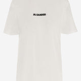 T-SHIRT IN COTONE CON LOGO J40GC0118 J20103102 JIL SANDER 