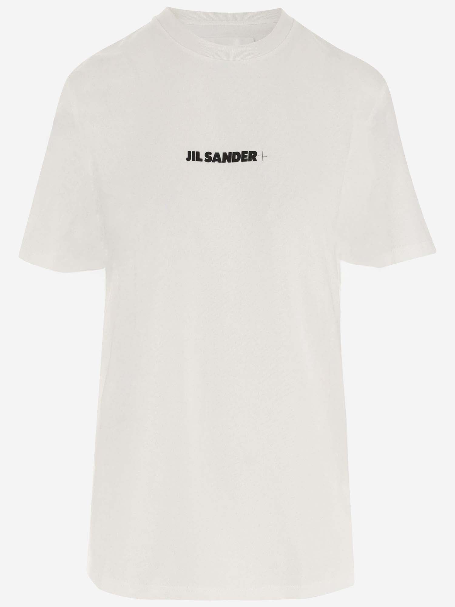 T-SHIRT IN COTONE CON LOGO J40GC0118 J20103102 JIL SANDER 