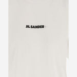 T-SHIRT IN COTONE CON LOGO J40GC0118 J20103102 JIL SANDER 