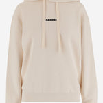 FELPA IN COTONE CON LOGO J40GU0123 J20010279 JIL SANDER 