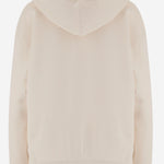 FELPA IN COTONE CON LOGO J40GU0123 J20010279 JIL SANDER 