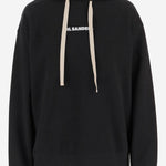 FELPA IN COTONE CON LOGO J40GU0123 J20039001 JIL SANDER 